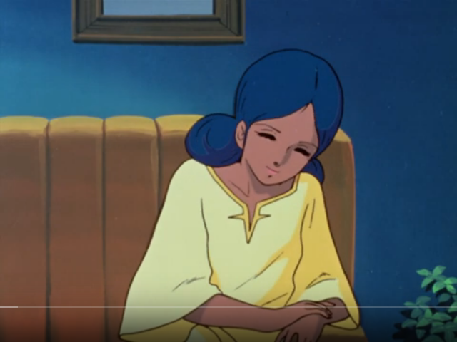 Lalah smiling.