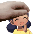 Lalah getting headpats