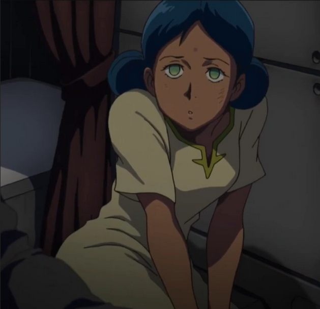 Lalah sitting like a puppy.